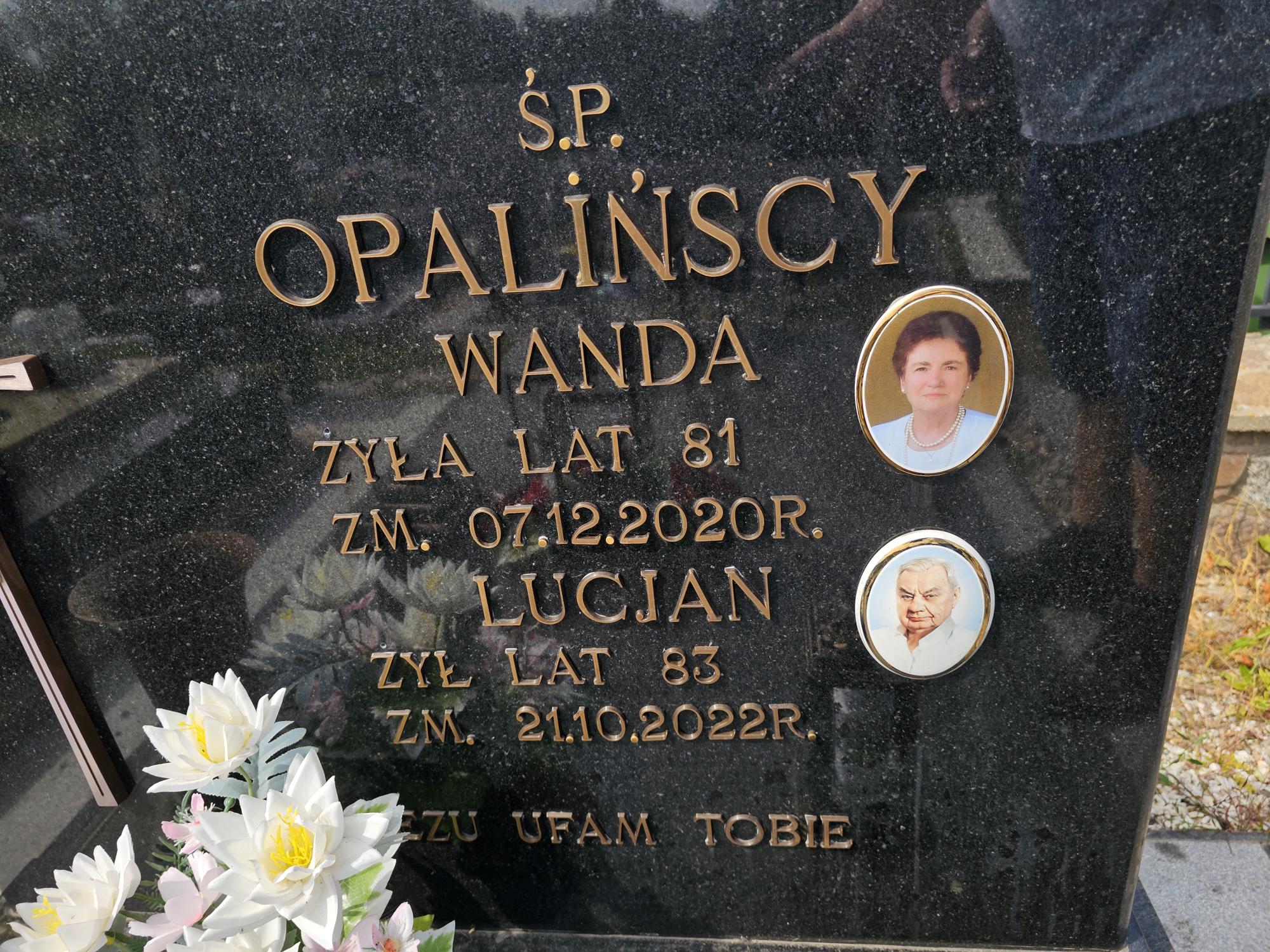 Wanda Opalińska 1939 Kowale Oleckie - Grobonet - Wyszukiwarka osób pochowanych