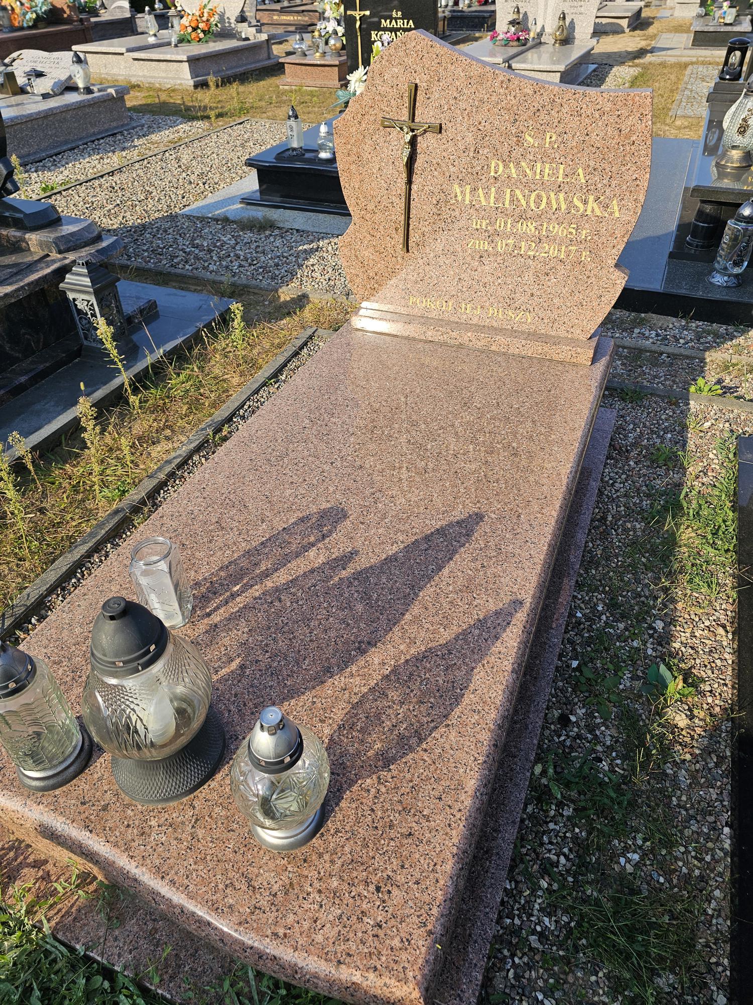 Daniela Malinowska 1965 Kowale Oleckie - Grobonet - Wyszukiwarka osób pochowanych