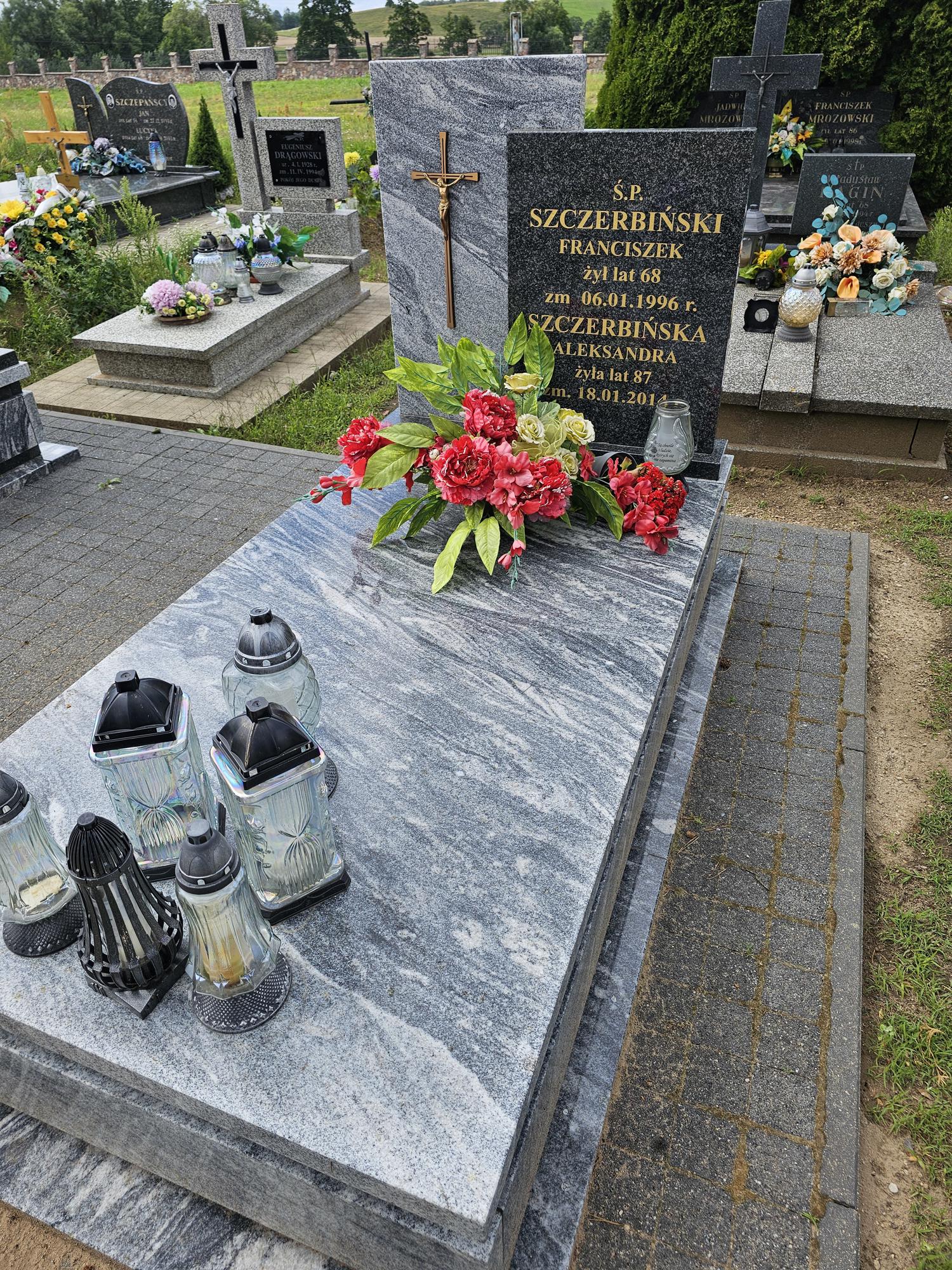 Aleksandra Szczerbińska 1927 Kowale Oleckie - Grobonet - Wyszukiwarka osób pochowanych