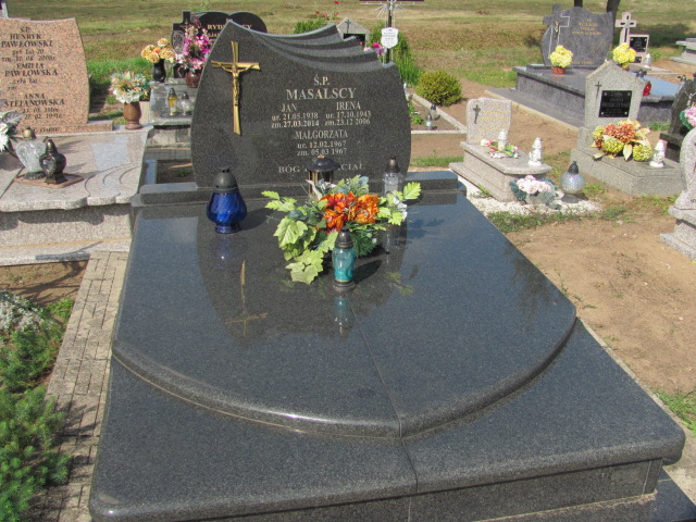 Grób Irena Masalska