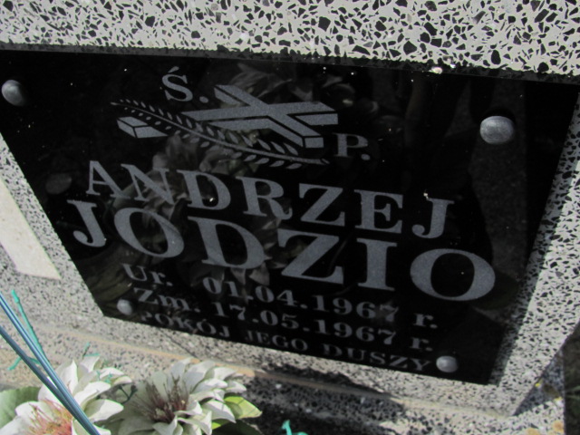 Andrzej Jodzio 1967 Kowale Oleckie - Grobonet - Wyszukiwarka osób pochowanych