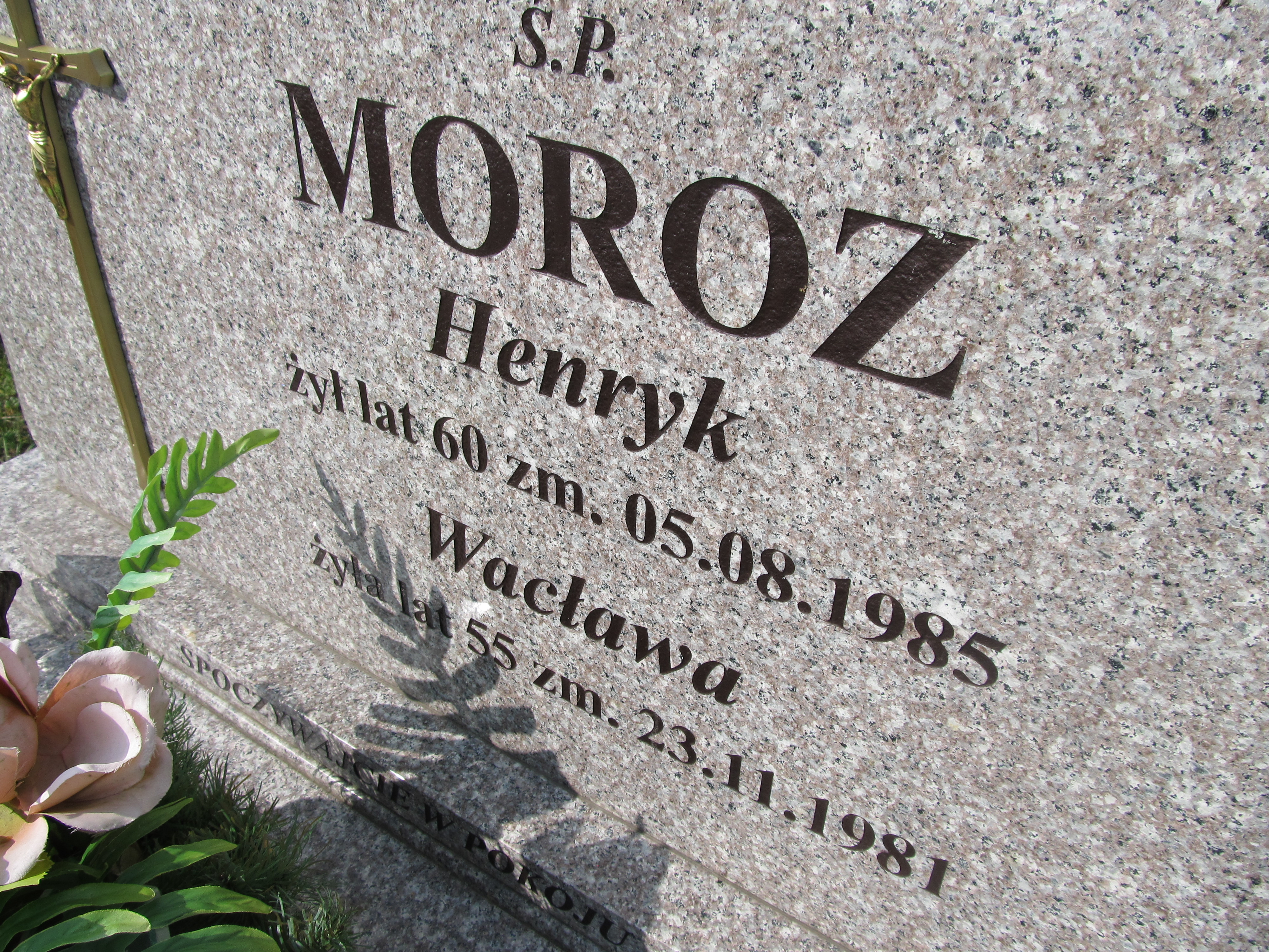 Henryk Moroz 1925 Kowale Oleckie - Grobonet - Wyszukiwarka osób pochowanych