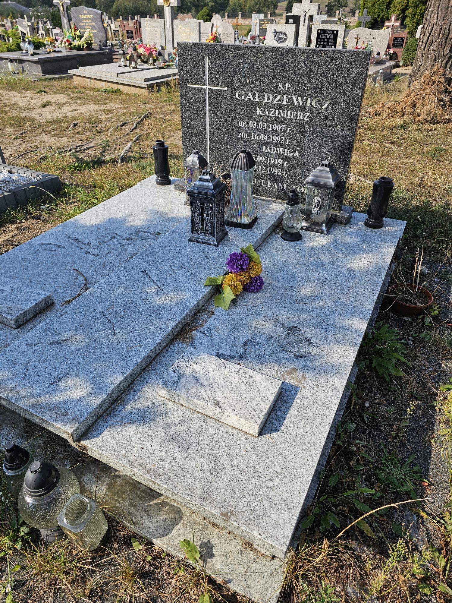 Jadwiga Gałdzewicz 1919 Kowale Oleckie - Grobonet - Wyszukiwarka osób pochowanych