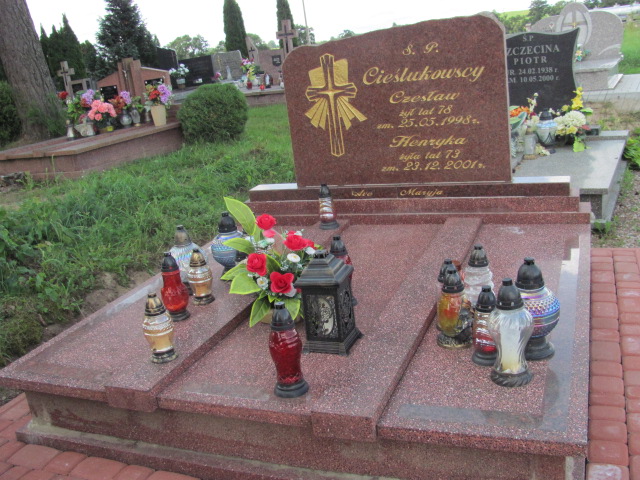 Grób Henryka Cieślukowska